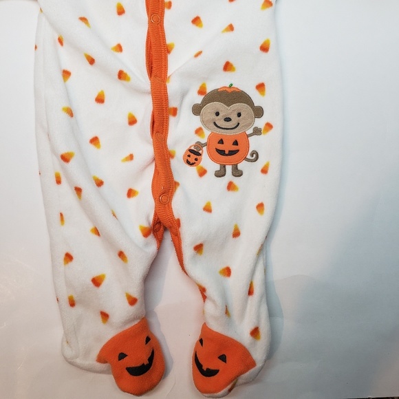 Carters My First Halloween Fleece Onesie NB - Picture 2 of 6